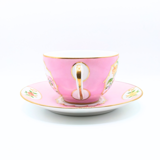Tasse à Thé Ronde - Marie Antoinette Tout Rose