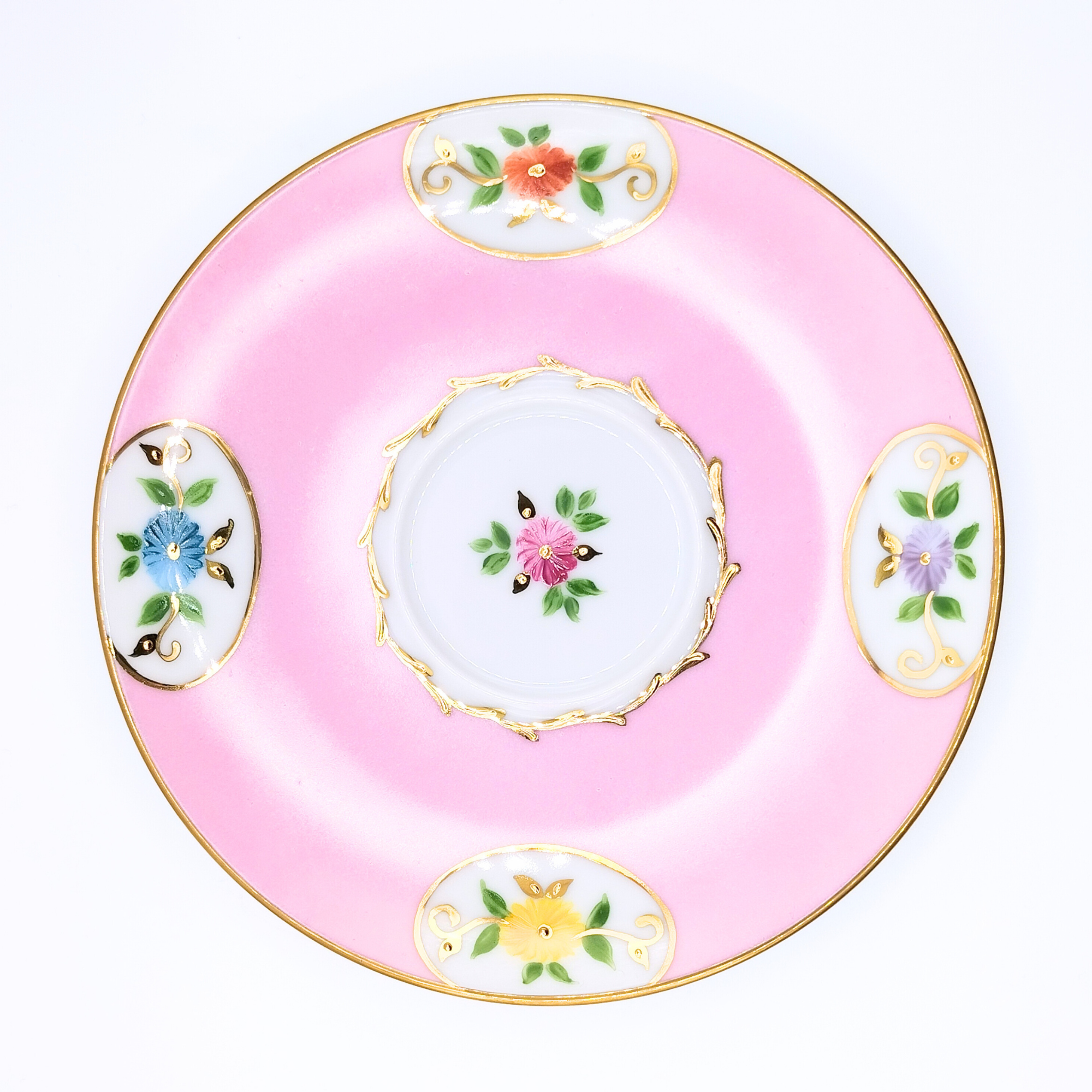 Tasse à Thé Ronde - Marie Antoinette Tout Rose