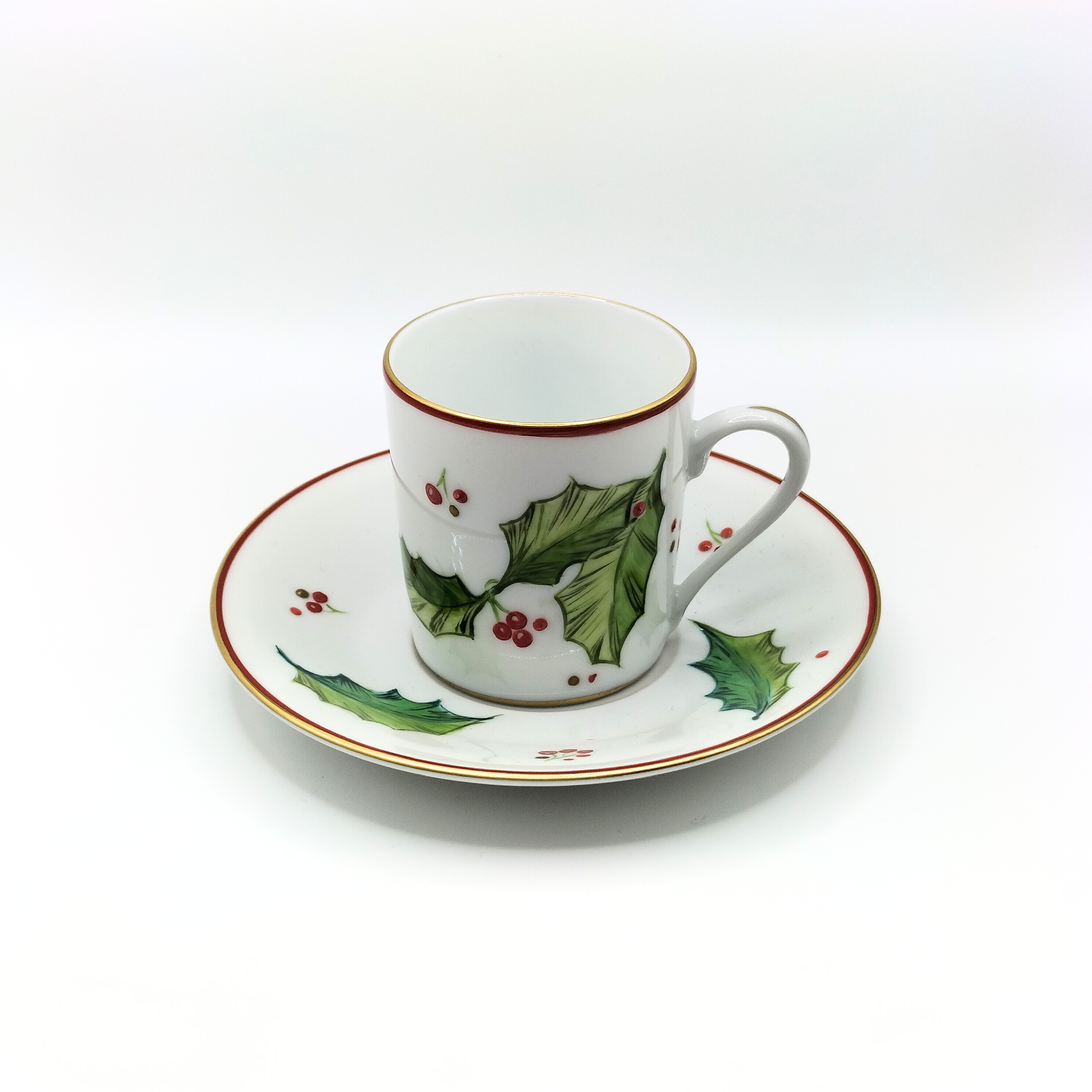 Christmas Holly - Straight Coffee Mug