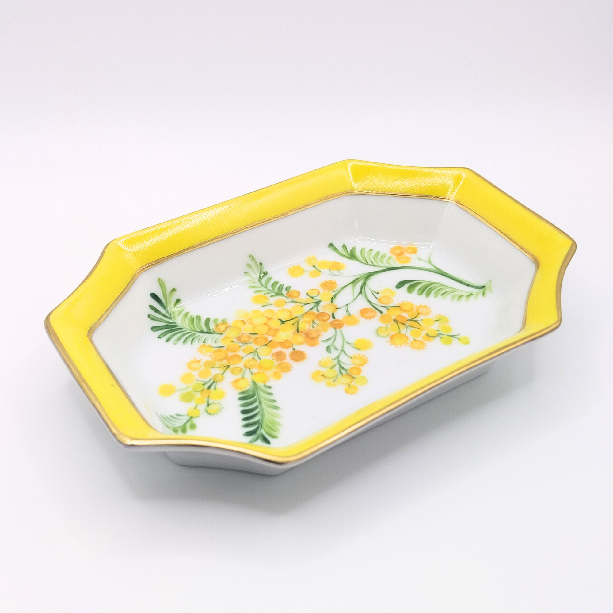 Octagonal Trinket Tray Mimosa