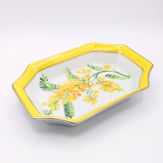 Octagonal Trinket Tray Mimosa