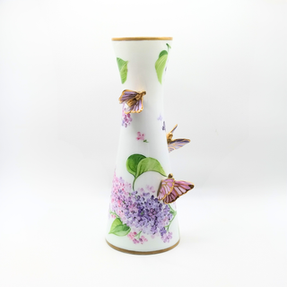 Vase Steffy 3 papillons - Symphonie des Lilas