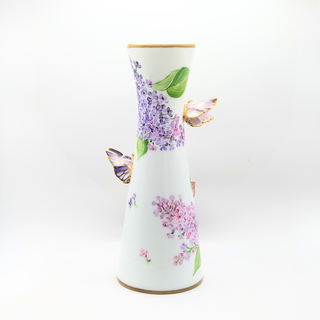 Vase Steffy 3 papillons - Symphonie des Lilas
