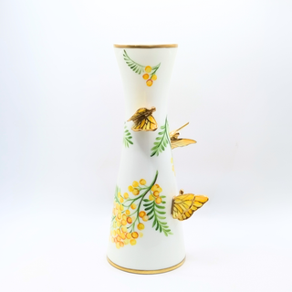 Vase steffy 3 papillons - Mimosa