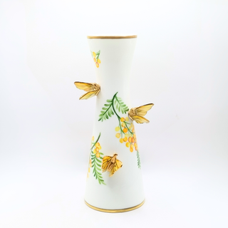 Vase steffy 3 papillons - Mimosa