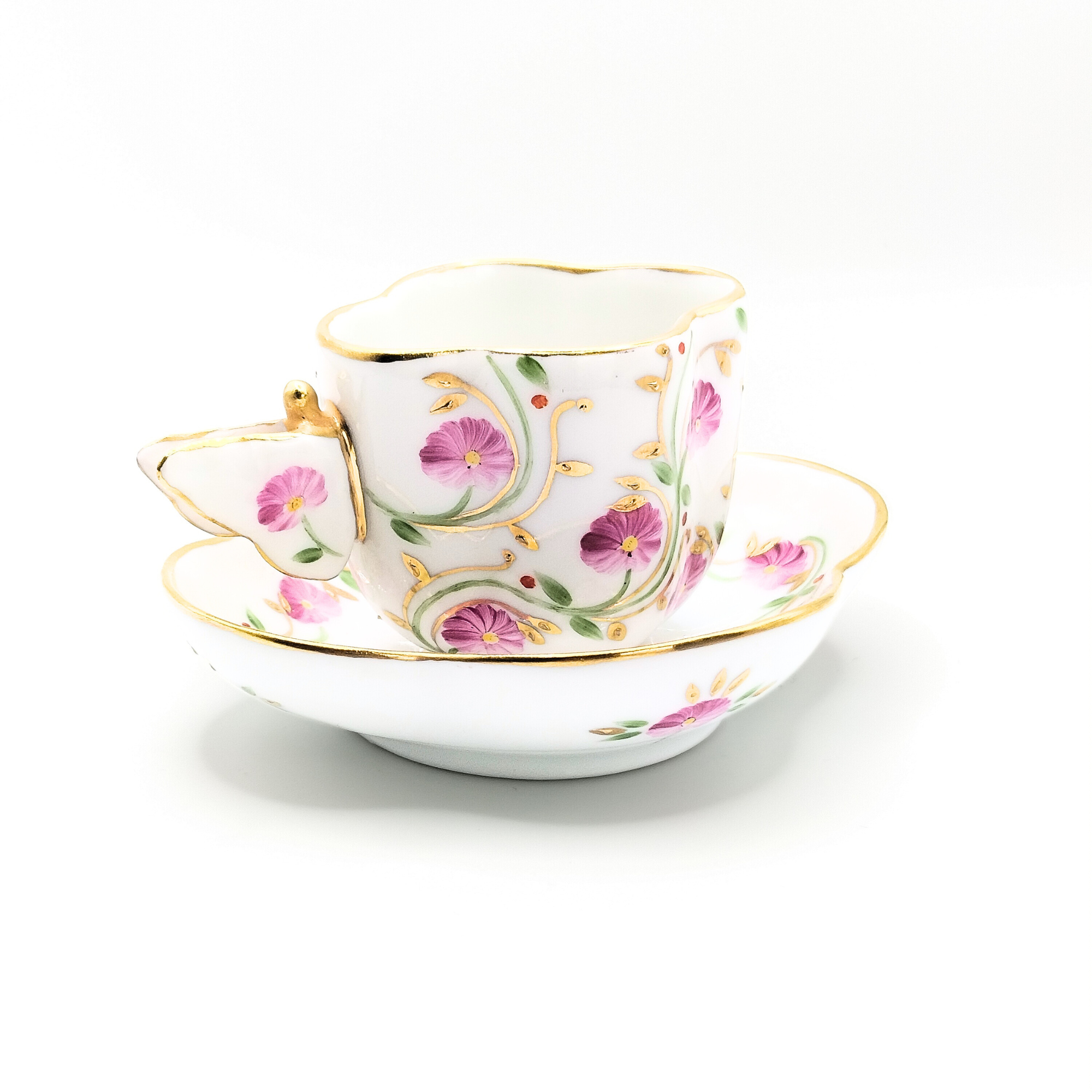 Madame de Pompadour Butterfly Coffee Cup