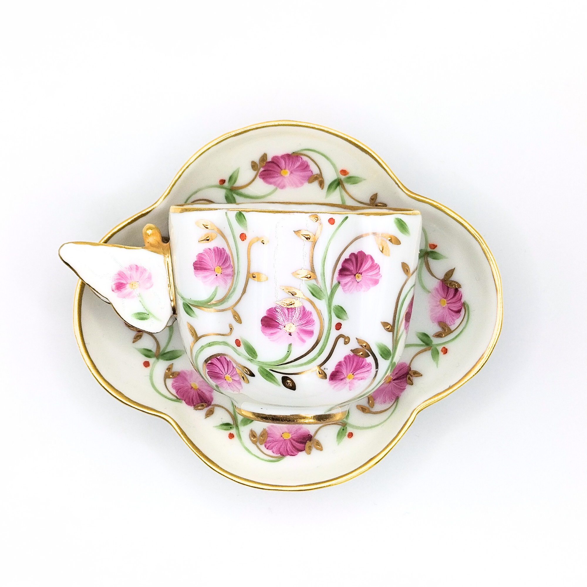 Madame de Pompadour Butterfly Coffee Cup