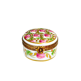 Madame de Pompadour Pink Round Box