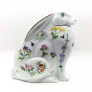 Figurine lièvre - Mille Fleurs