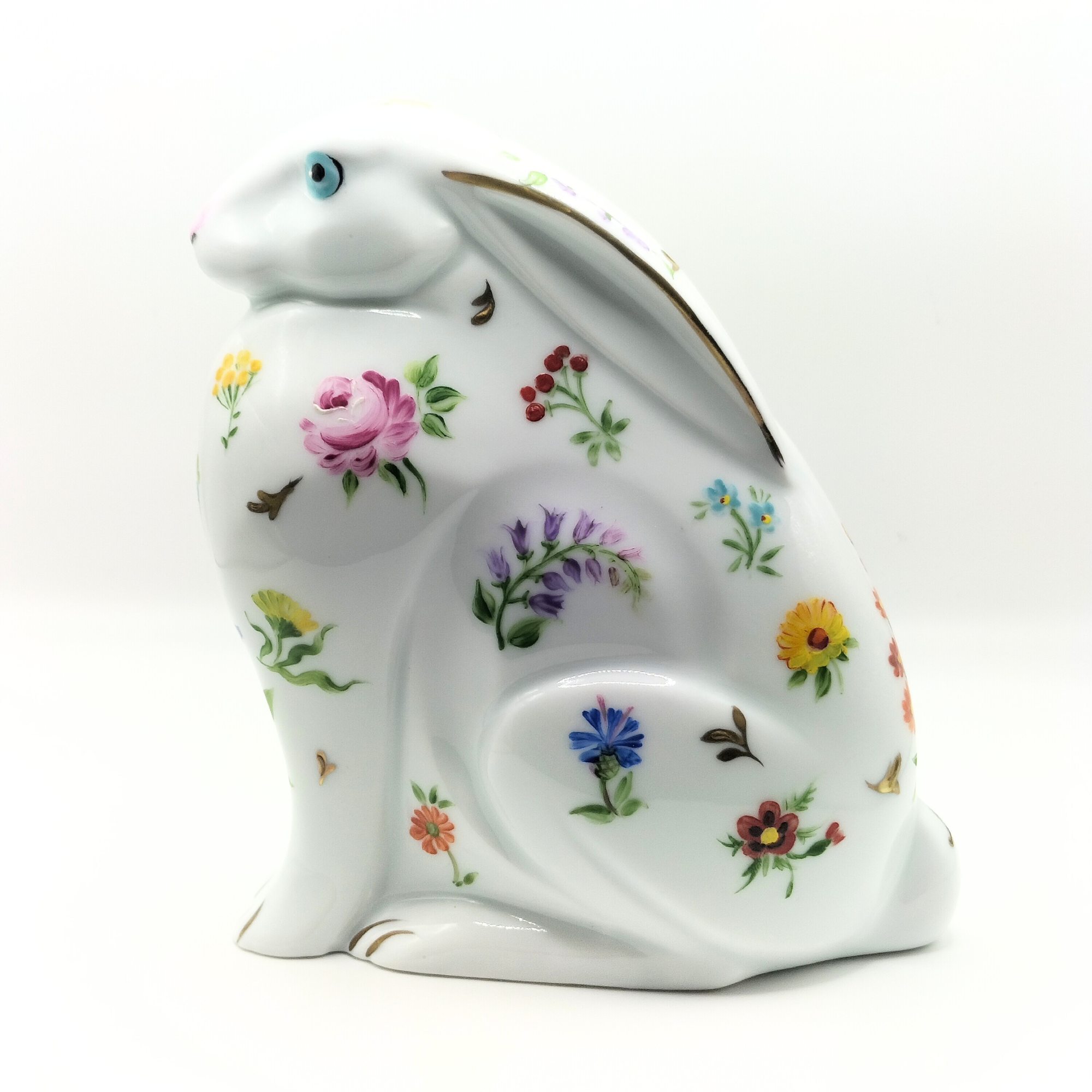 Figurine lièvre - Mille Fleurs