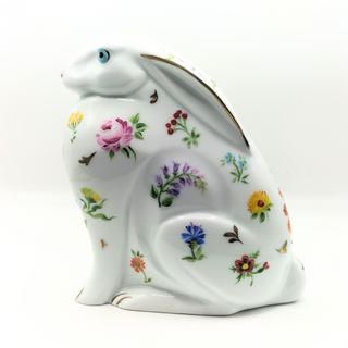 Figurine lièvre - Mille Fleurs