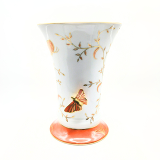 Vase Ombeline avec papillon - Papillon Infini Orange