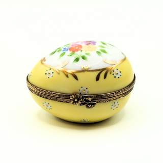 Oeuf couché 6 cm - Palatine Jaune