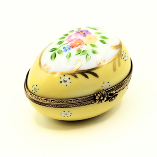 Oeuf couché 6 cm - Palatine Jaune