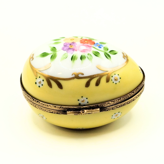 Oeuf couché 6 cm - Palatine Jaune