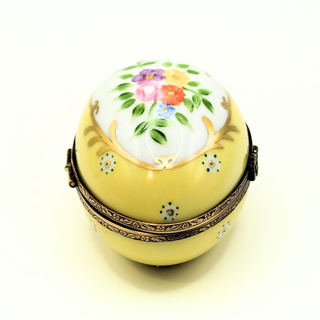 Oeuf couché 6 cm - Palatine Jaune