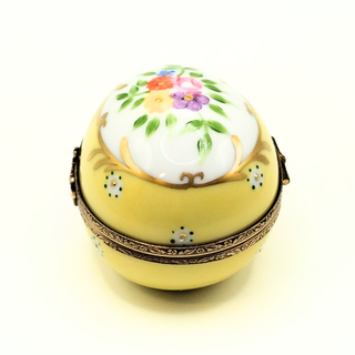 Oeuf couché 6 cm - Palatine Jaune