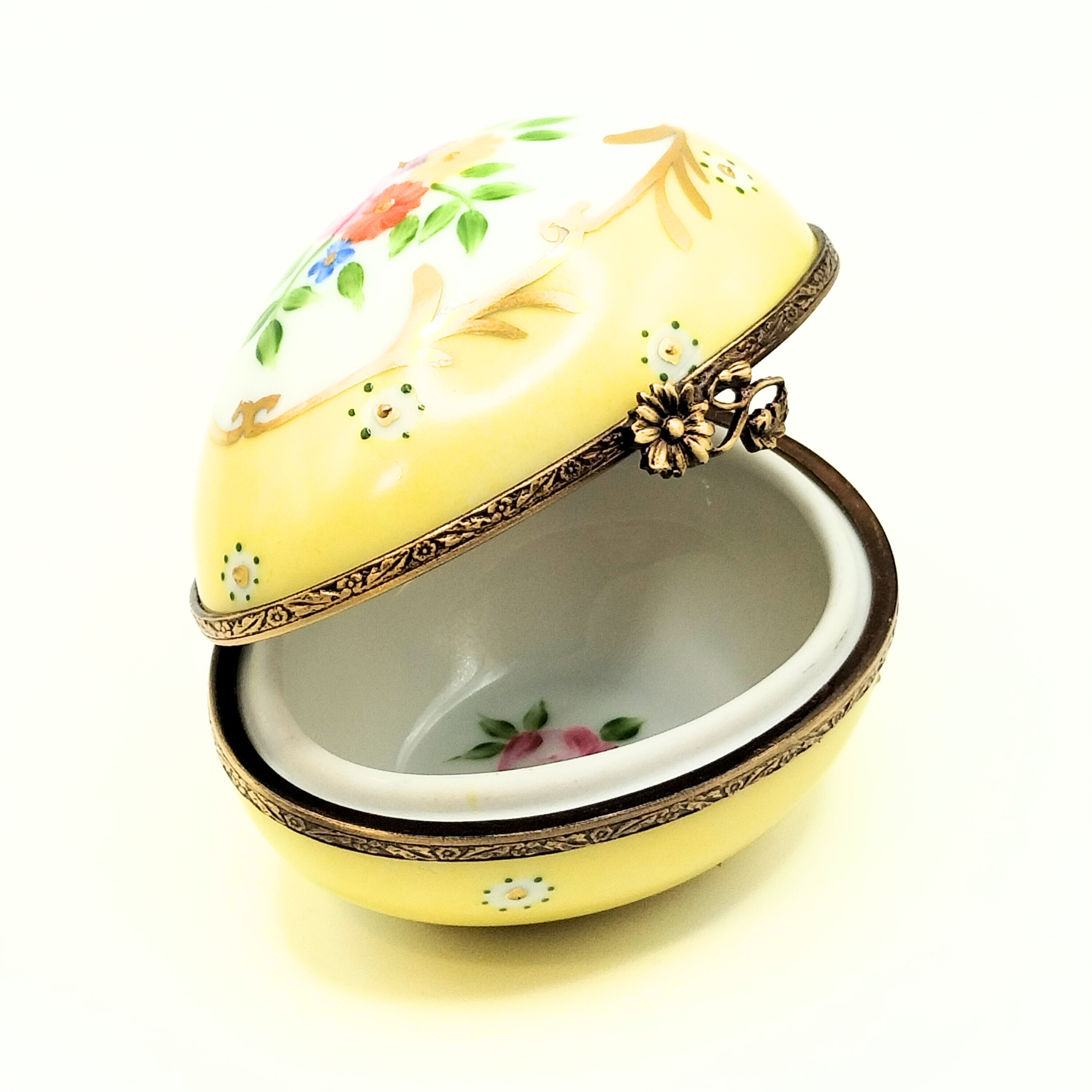 Oeuf couché 6 cm - Palatine Jaune