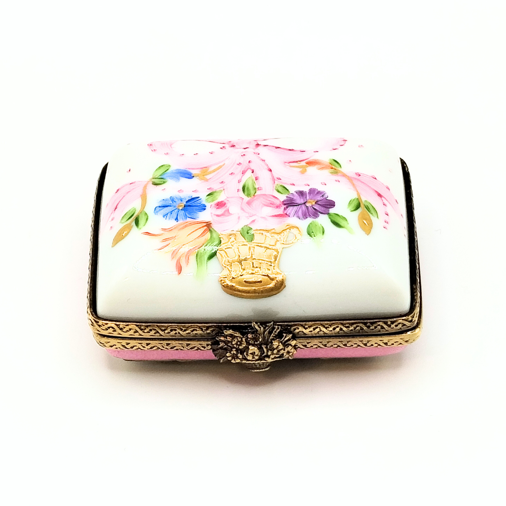 Boîte coussin - Marie-Antoinette Rose