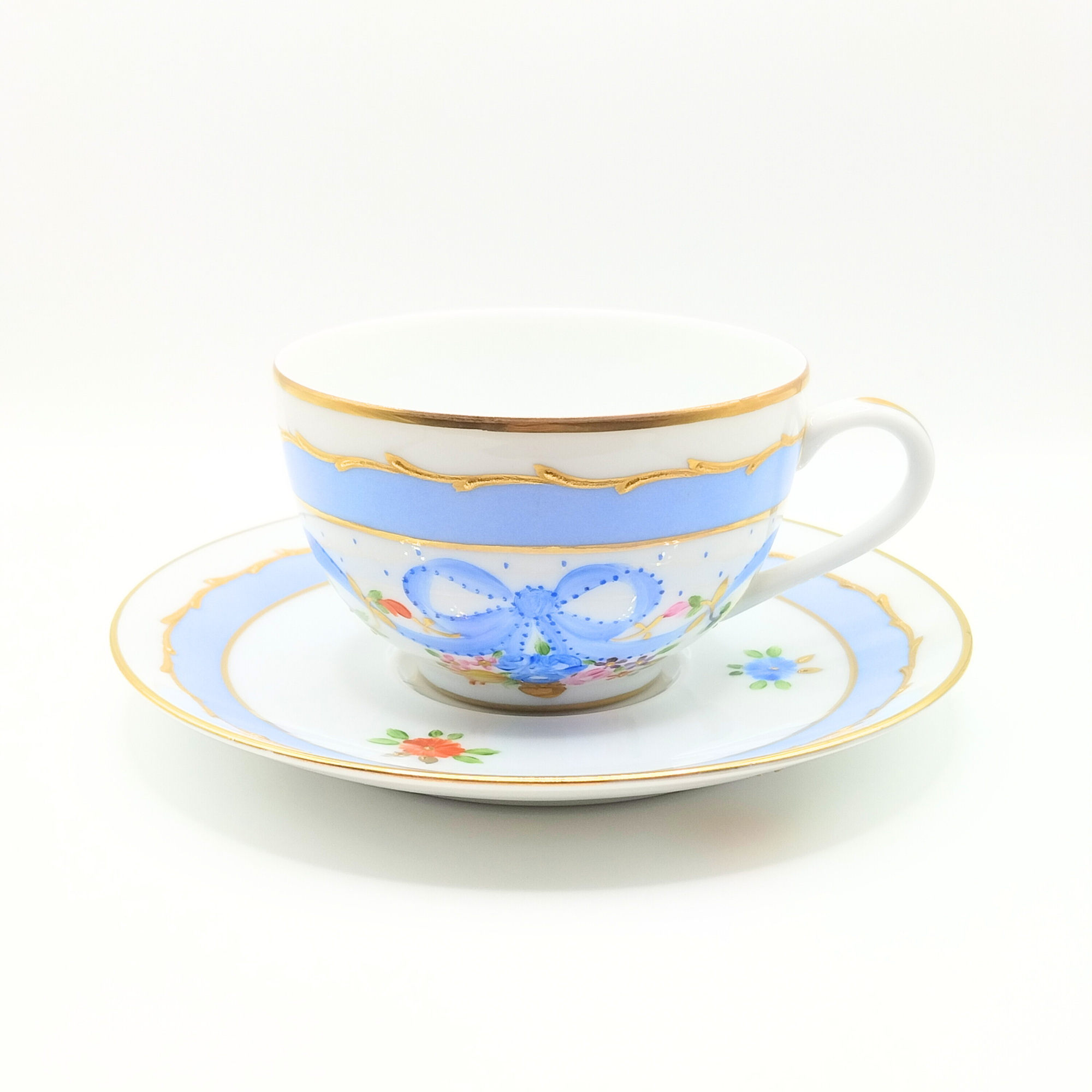 Tasse à thé ronde - Marie-Antoinette Bleu