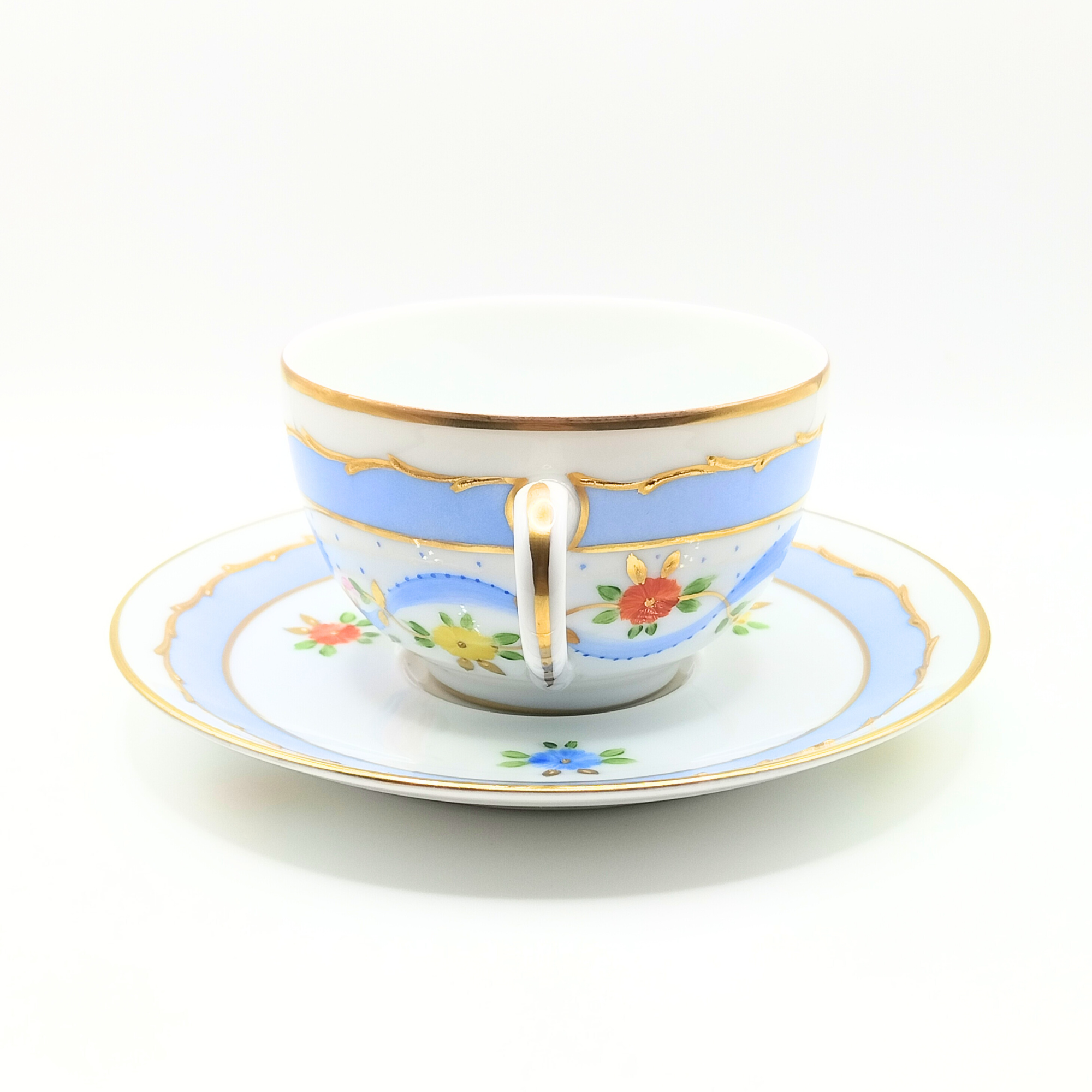 Tasse à thé ronde - Marie-Antoinette Bleu