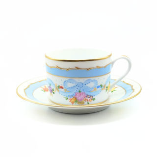 Tasse à thé droite - Marie-Antoinette Bleu
