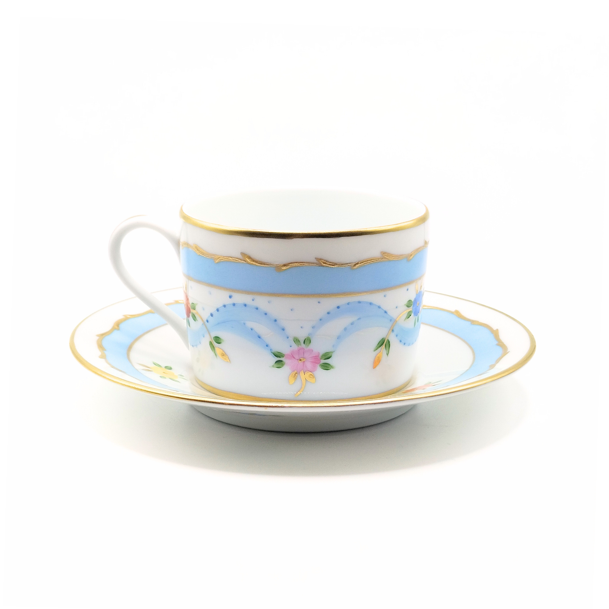 Tasse à thé droite - Marie-Antoinette Bleu