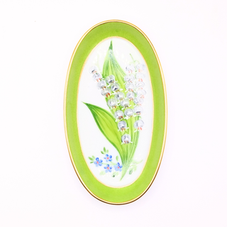 Oval Dish Muguet du Bonheur