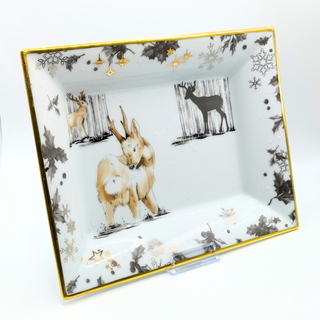 Serene Deer Trinket Tray