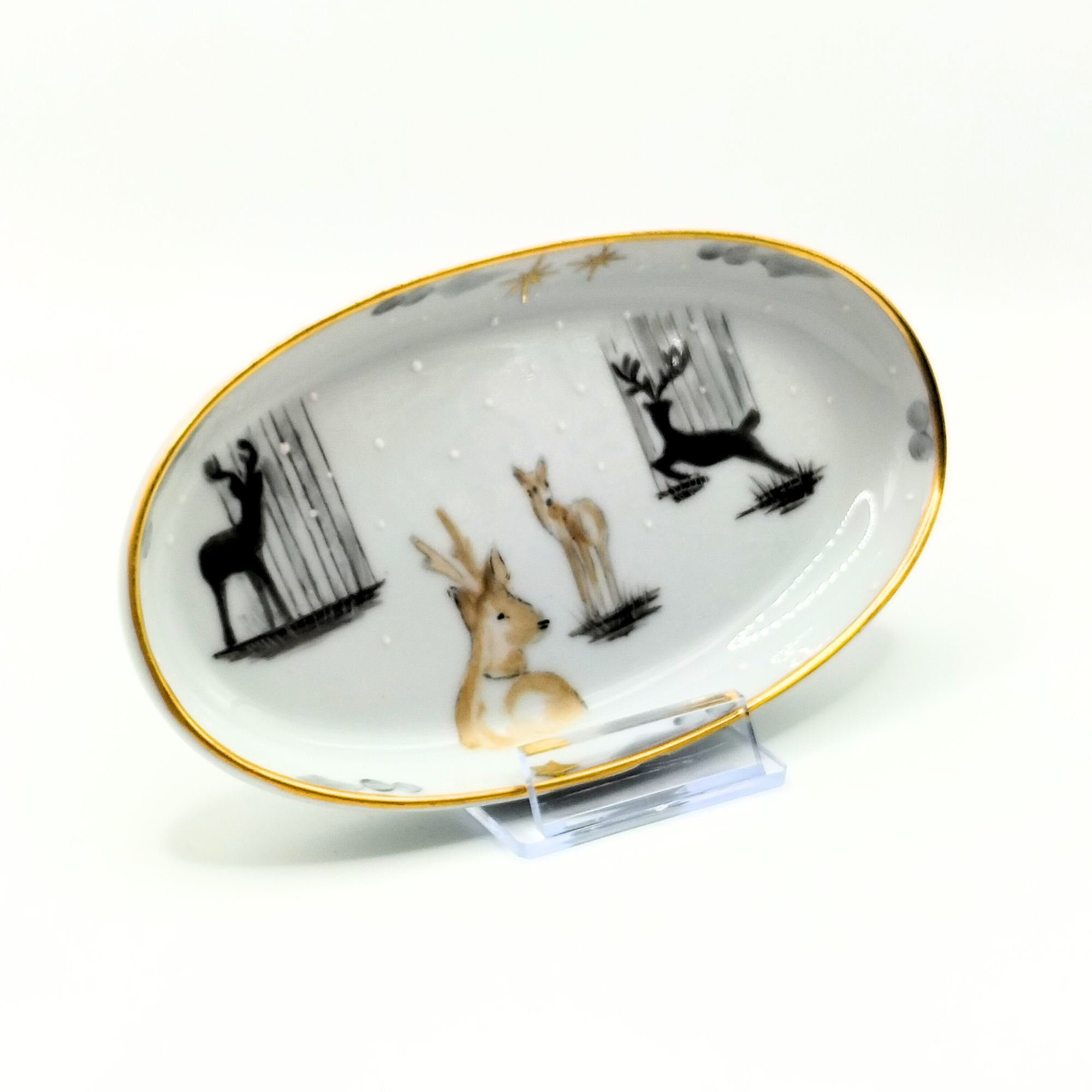 Cerfs Frères Oval Dish