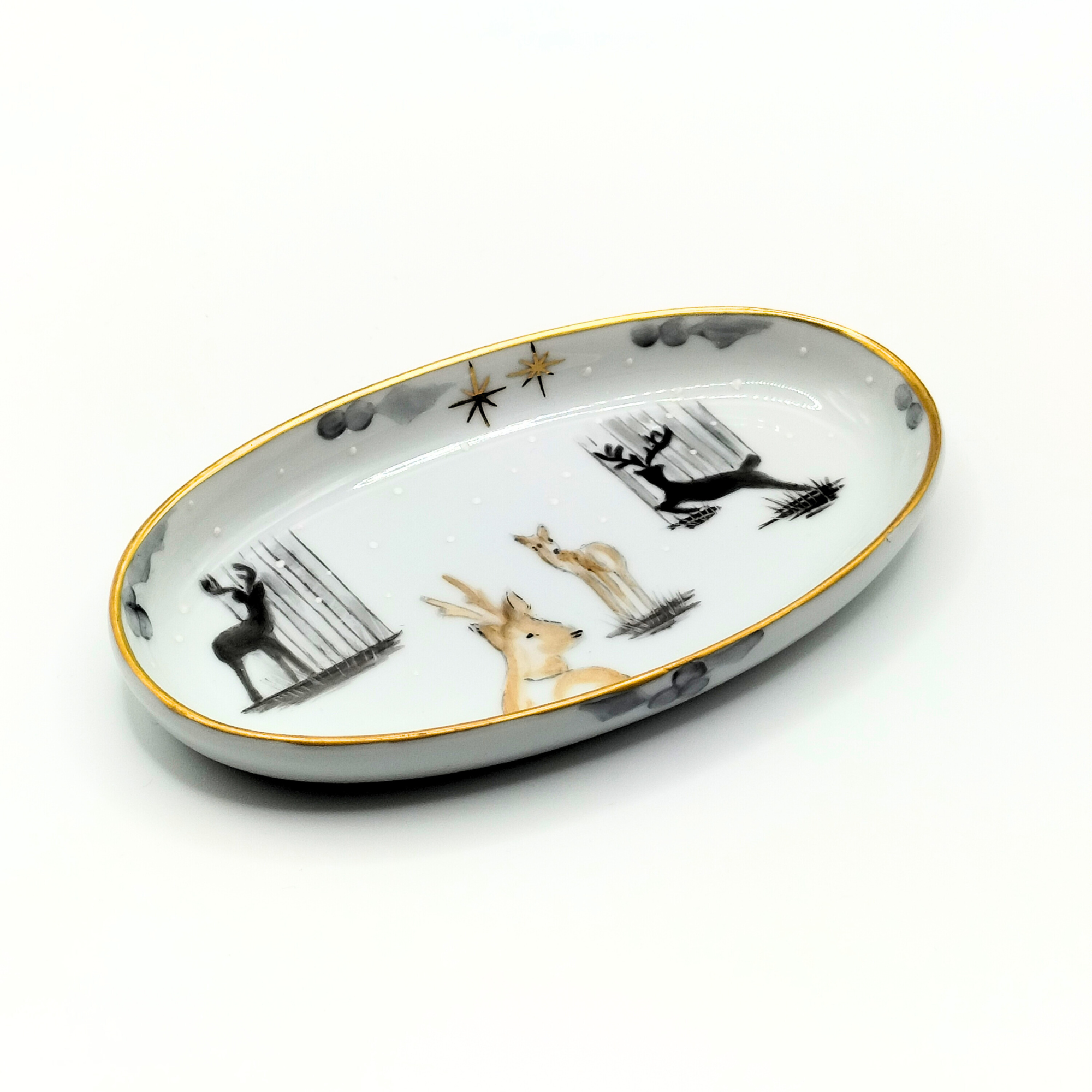 Cerfs Frères Oval Dish