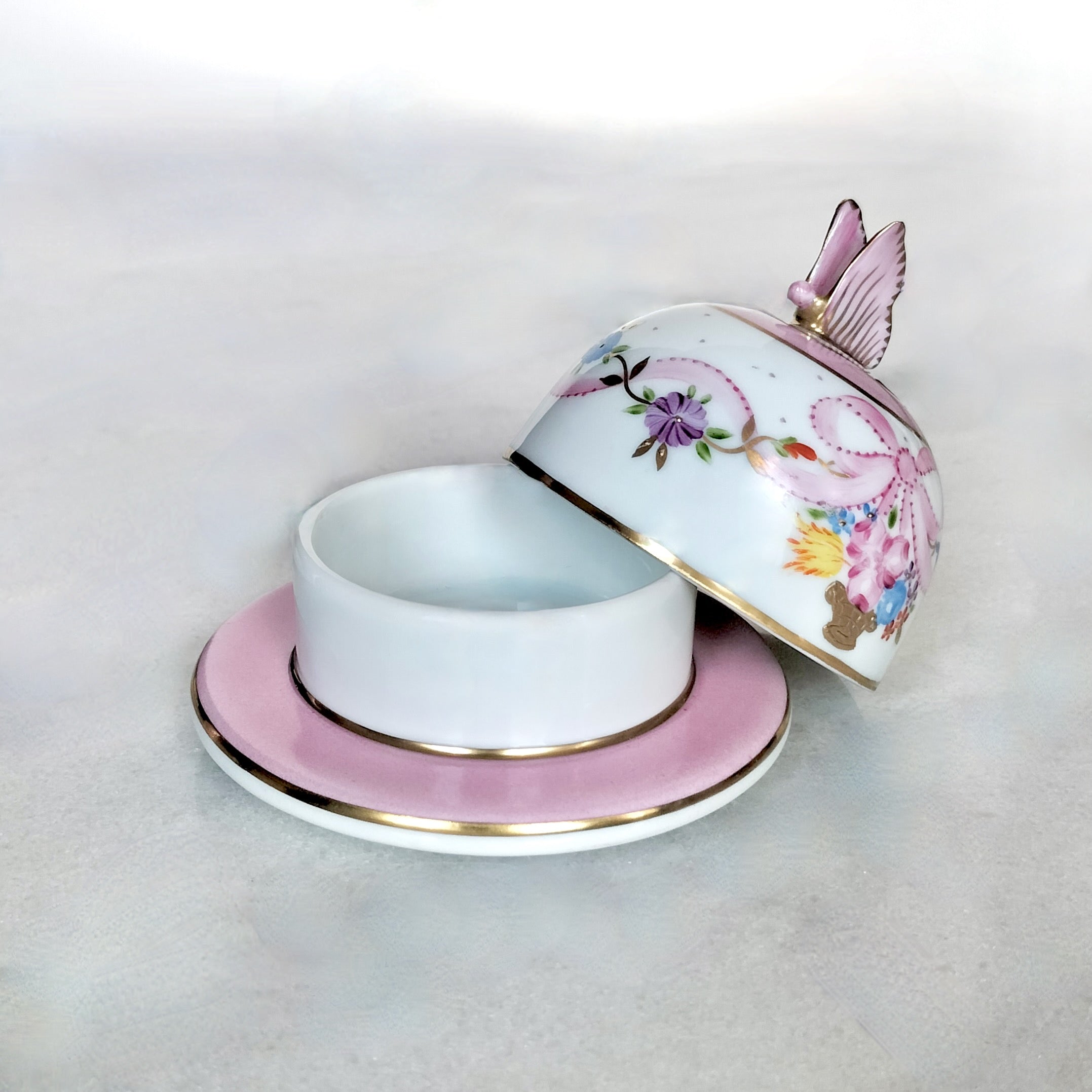 Marie-Antoinette Butterfly Butter Dish