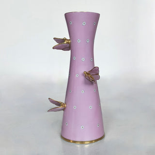 Palatine Rose Butterfly Vase