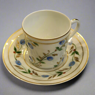 Tasse à café Madame de Pompadour Bleu