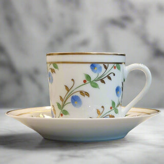 Tasse à café Madame de Pompadour Bleu