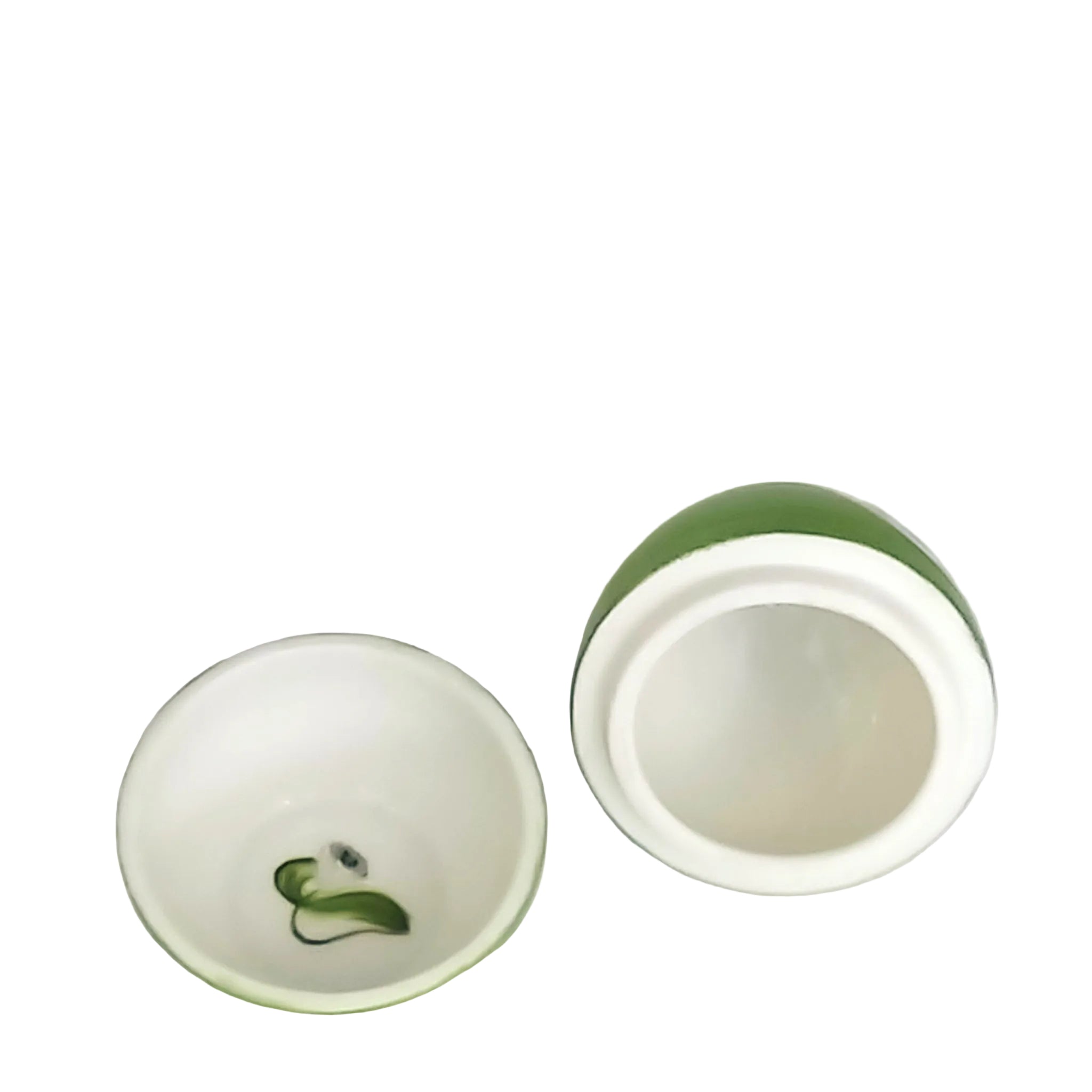 Oeuf bride 6.5 Muguet du Bonheur vert muguet