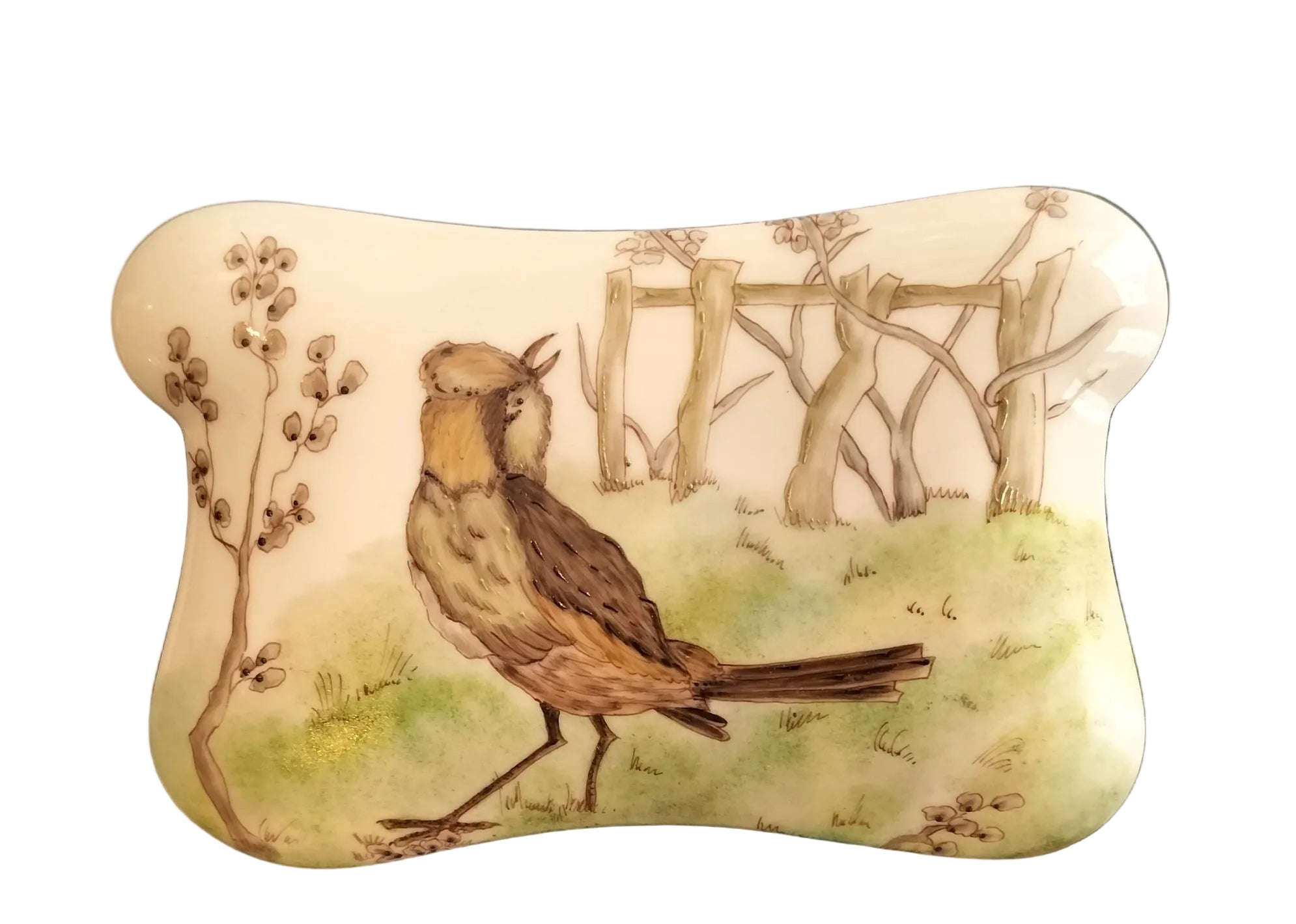 Boîte écrin Oiseau Brun