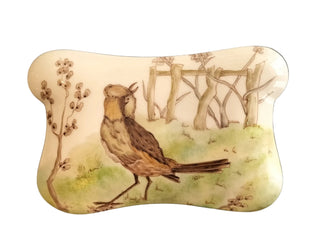 Boîte écrin Oiseau Brun