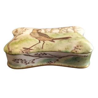 Boîte écrin Oiseau Brun