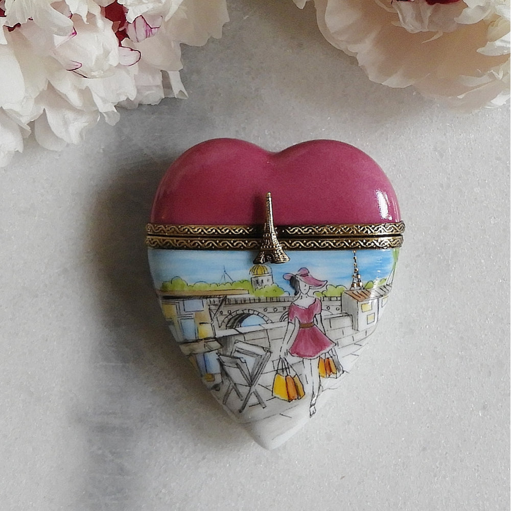 La Parisienne Bouquiniste Heart Box