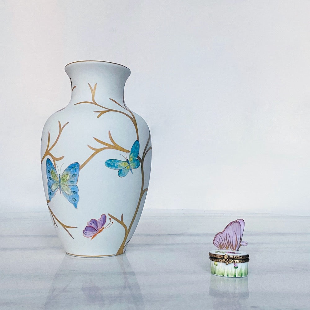 The Enchanted Butterflies Vase