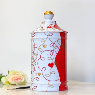 Love Apothecary Jar H20 Cm